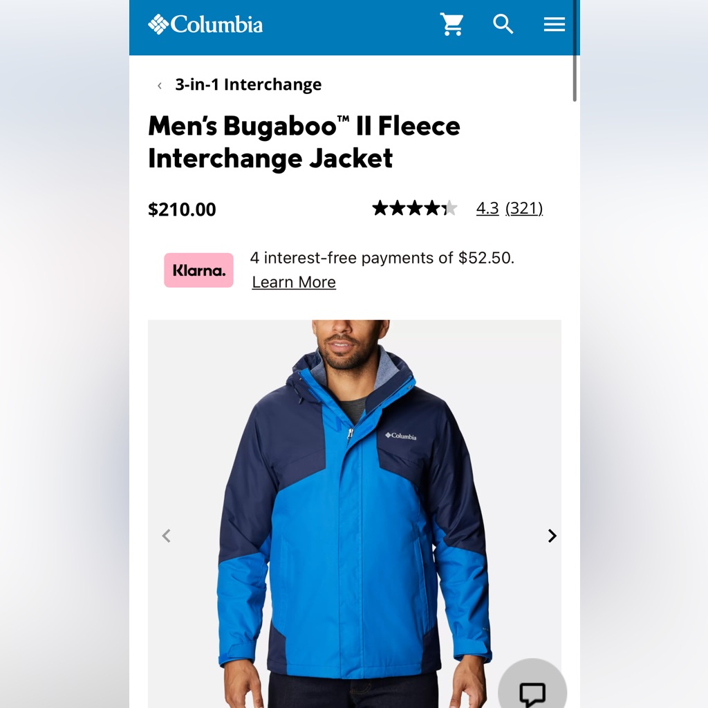 Columbia 3-In-1 Bugaboo Fleece Interchange Jacket